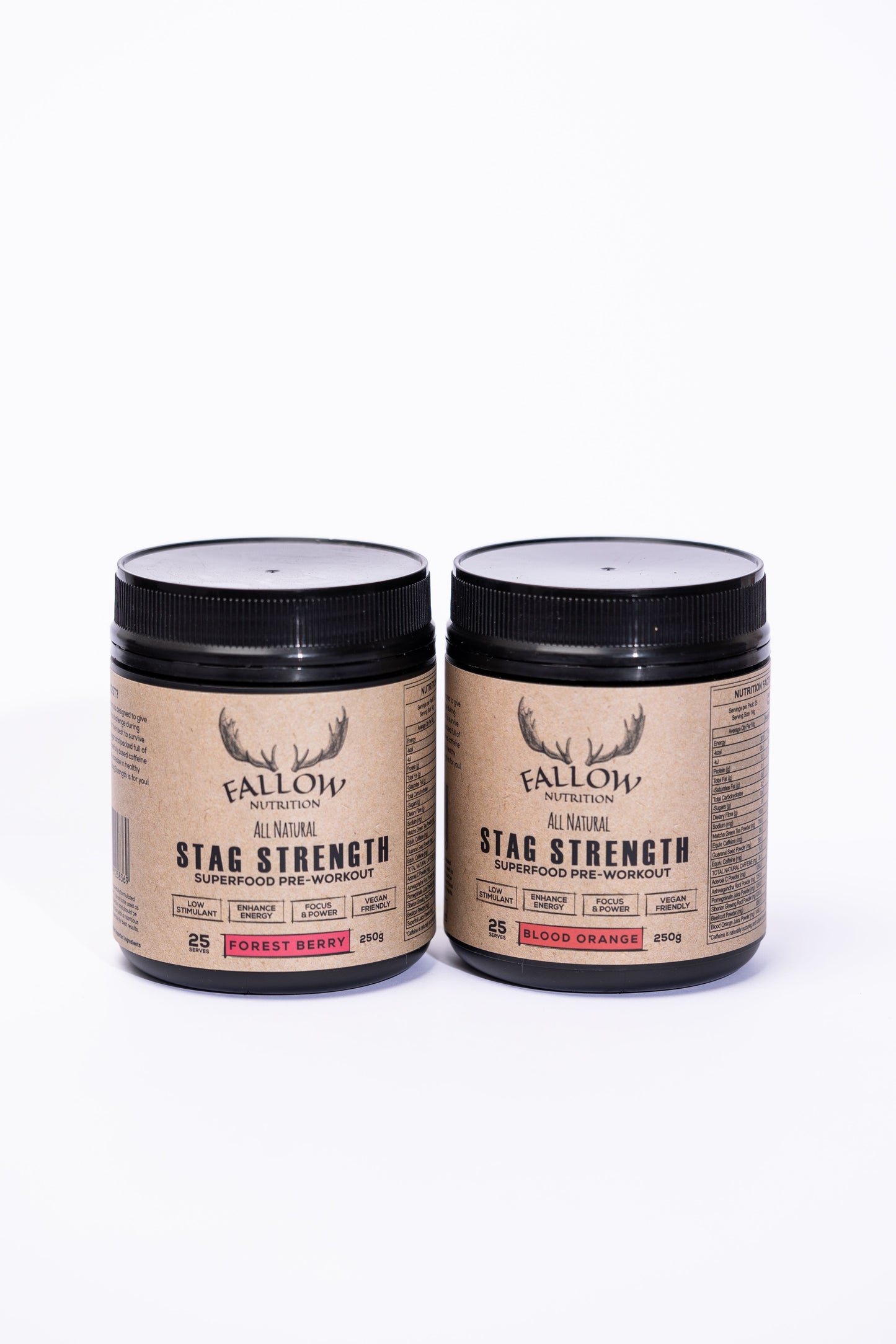Stag Strength Pre-Workout - 250g (25 Serves)