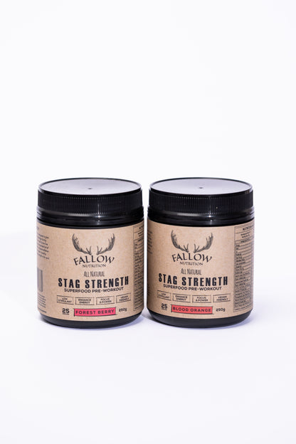 Stag Strength Pre-Workout - 250g (25 Serves)
