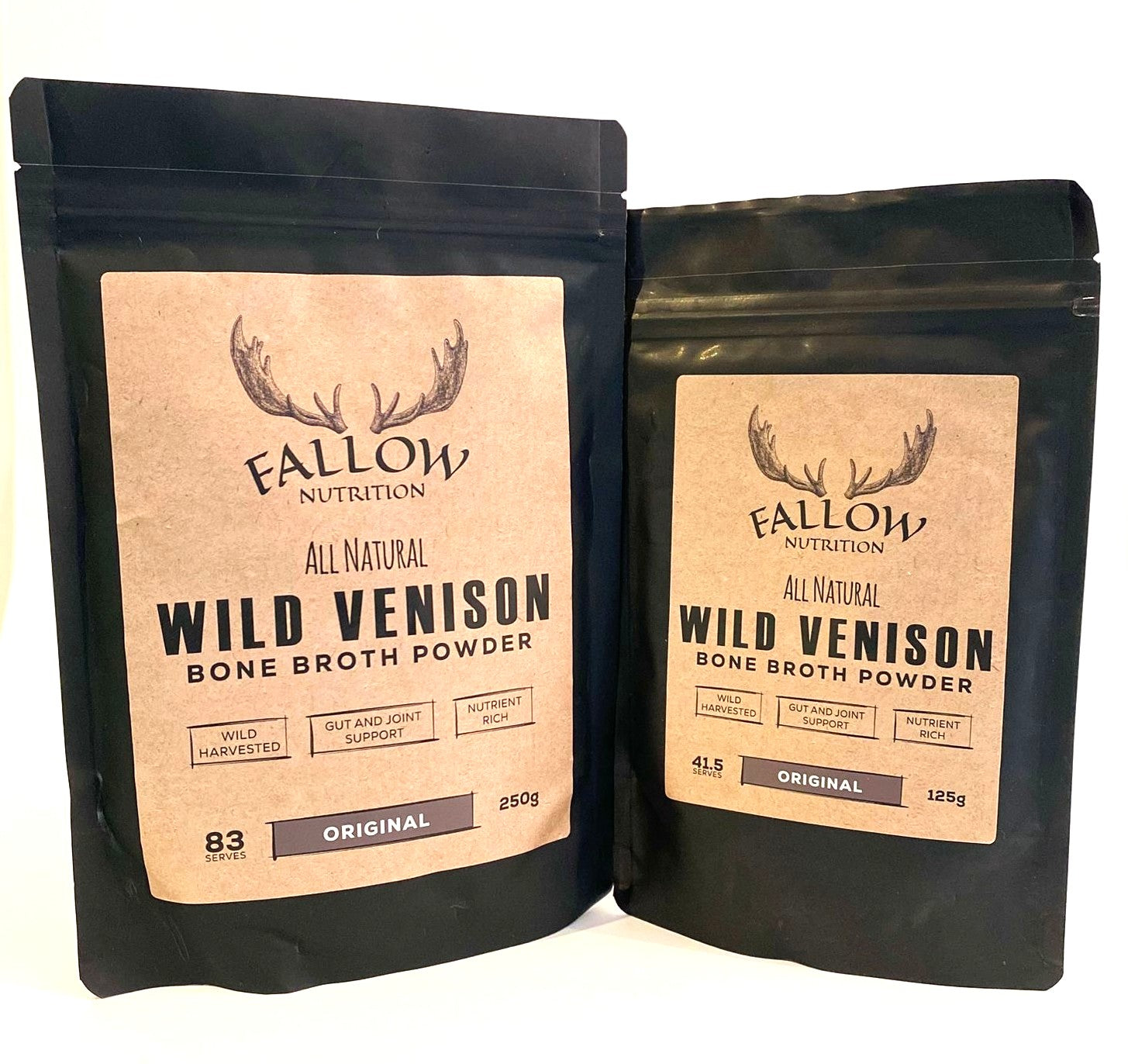Wild Venison Bone Broth Powder