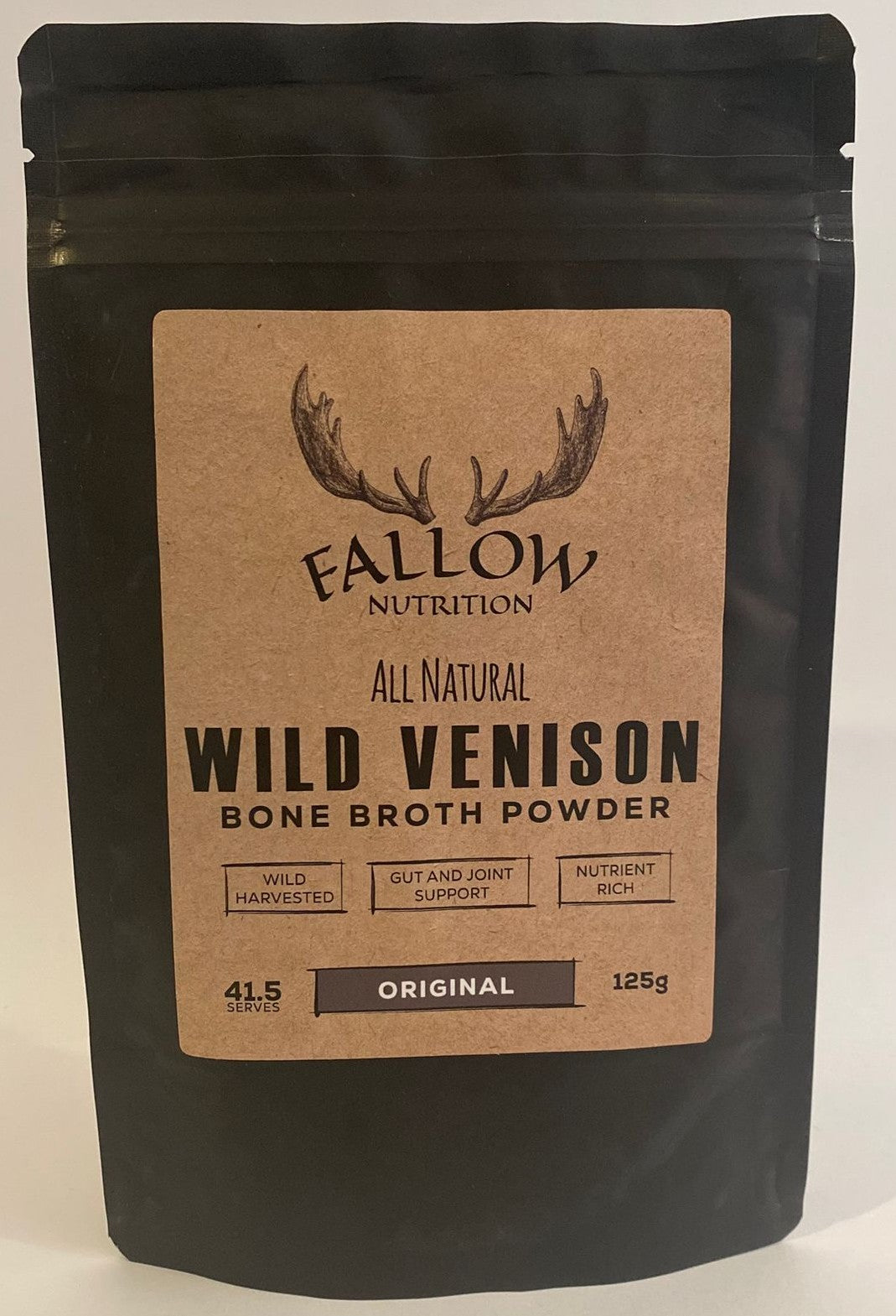Wild Venison Bone Broth Powder