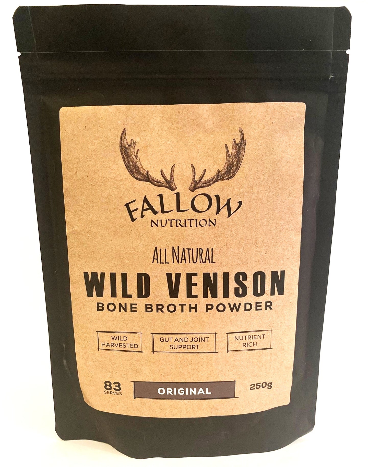 Wild Venison Bone Broth Powder